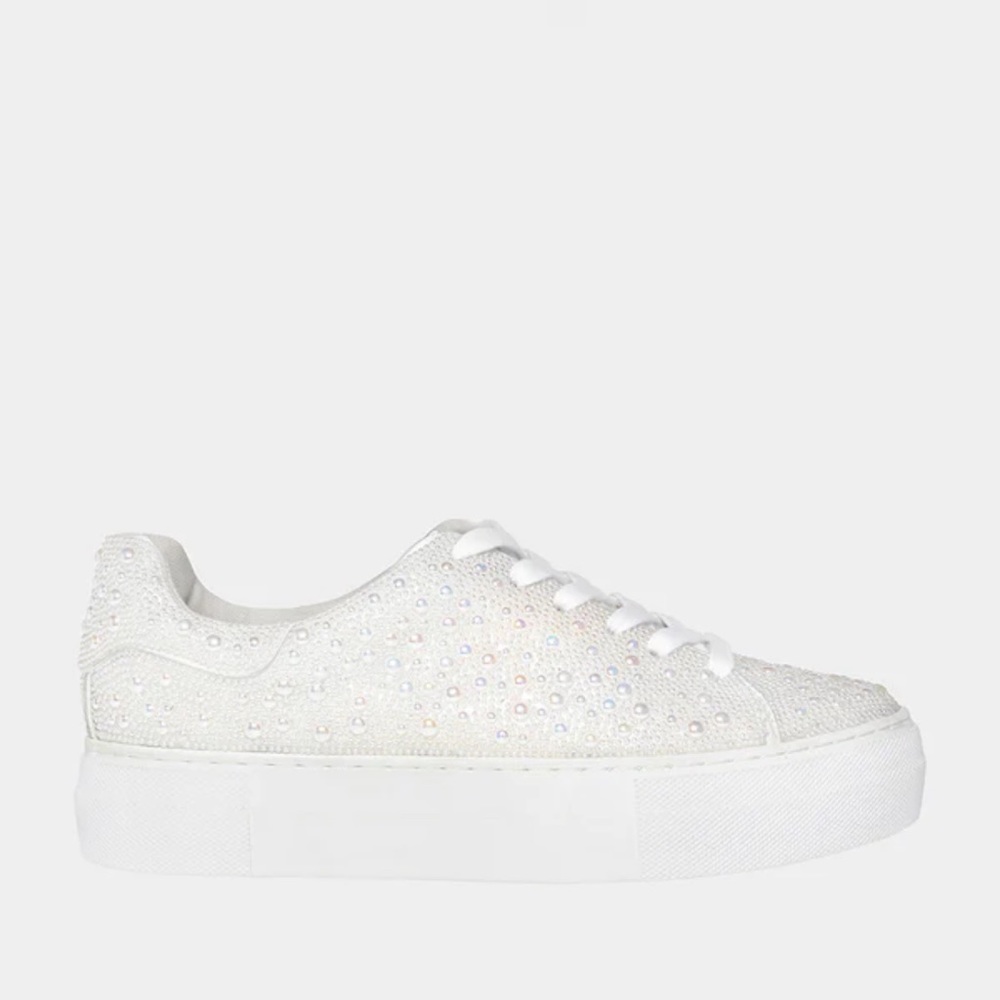 Betsy Johnson Suton Highwall Bling Platform Sneaker